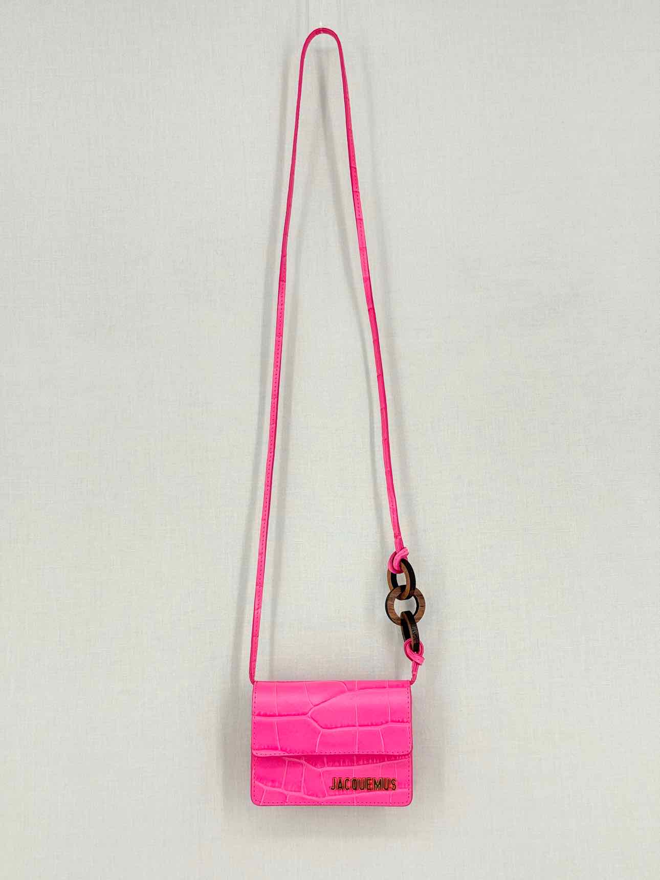 JACQUEMUS Le Riviera Pink Shoulder Bag