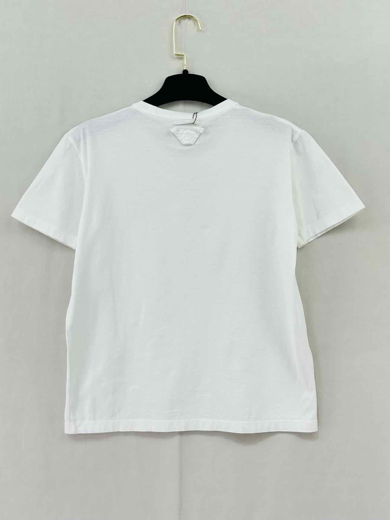 PRADA White Size Small T-shirt