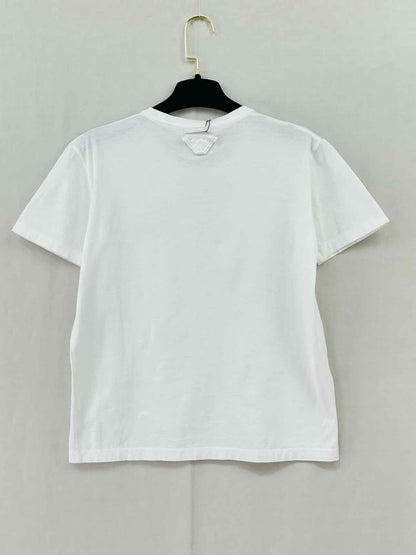 PRADA White Size Small T-shirt