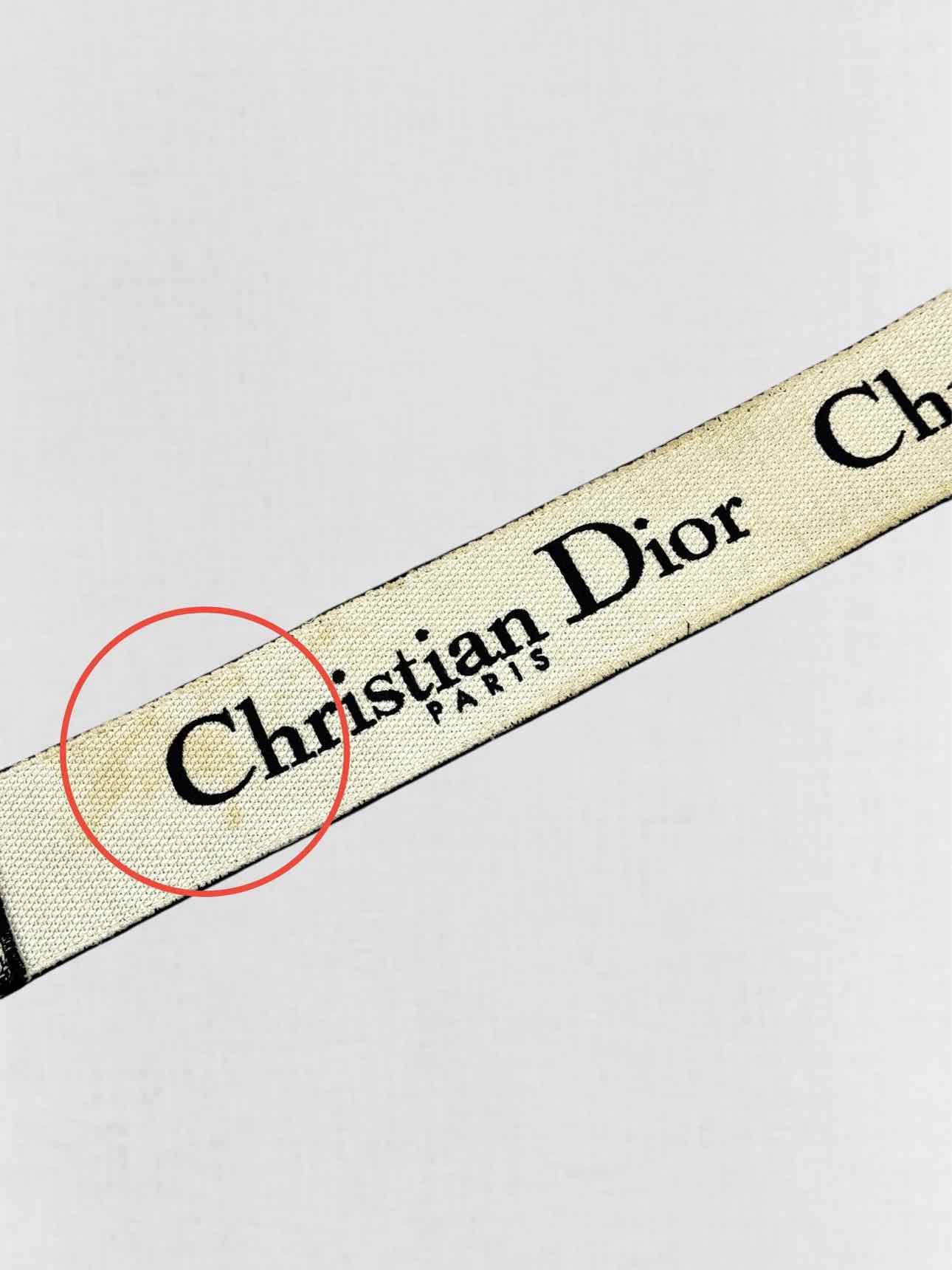 CHRISTIAN DIOR Ultra Matte Black Saddle Bag