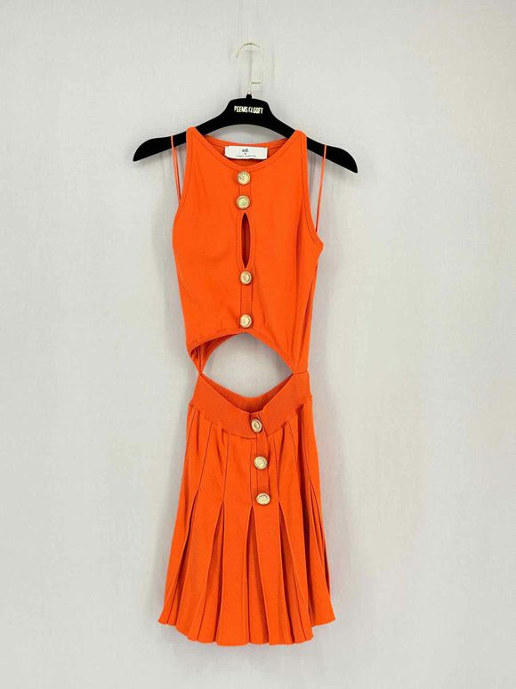 ADL Kumas Orange Size Small Short Dress