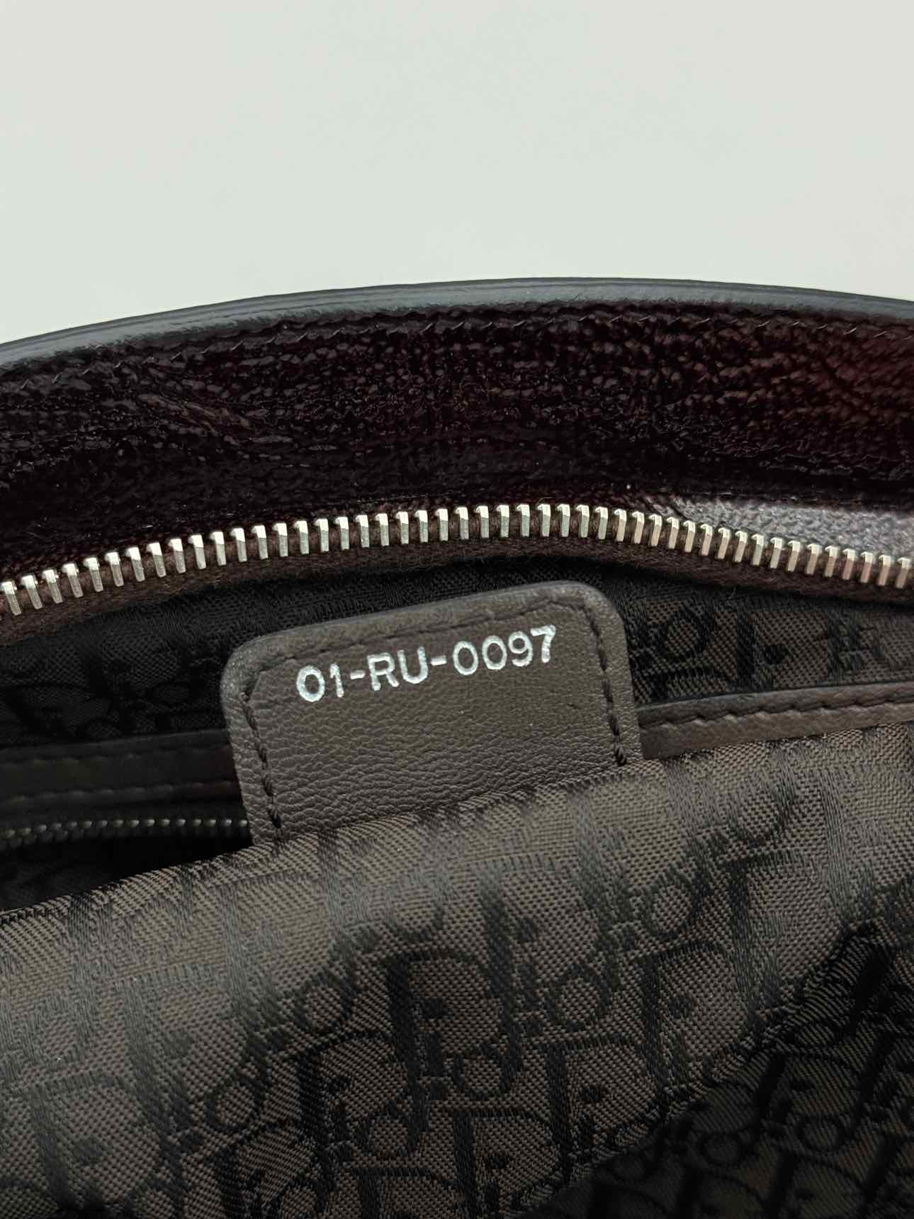 CHRISTIAN DIOR My Dior Duffle Black Top Handle