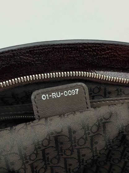 CHRISTIAN DIOR My Dior Duffle Black Top Handle