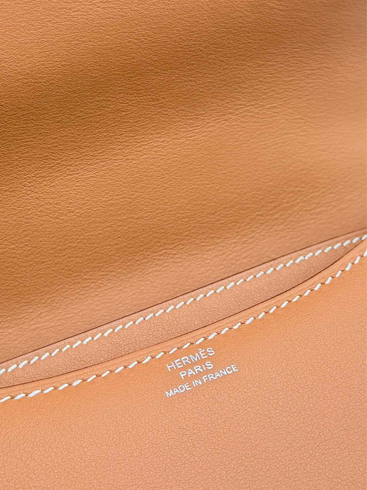 HERMES Constance Natural Shoulder Bag