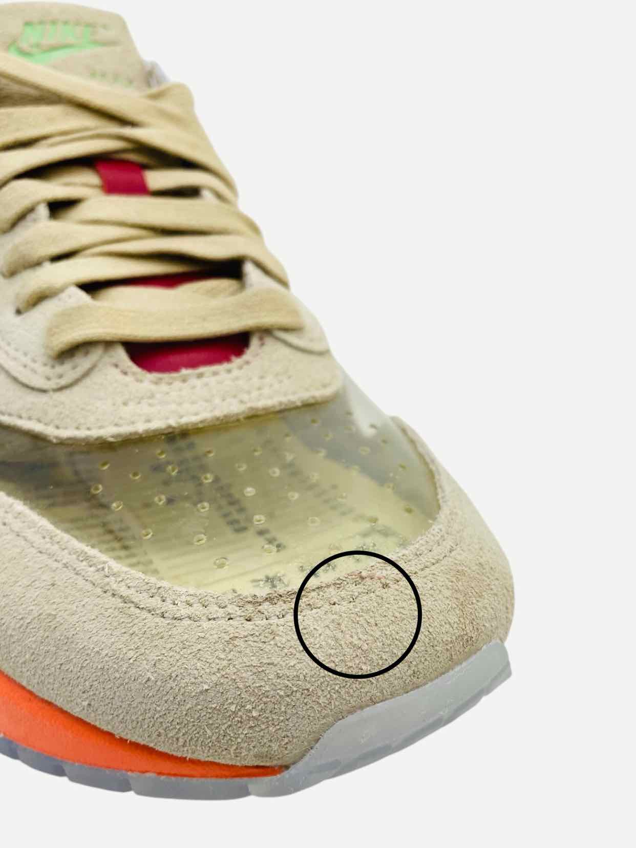 NIKE Beige Multi-Color Size EU 42.5 Sneakers