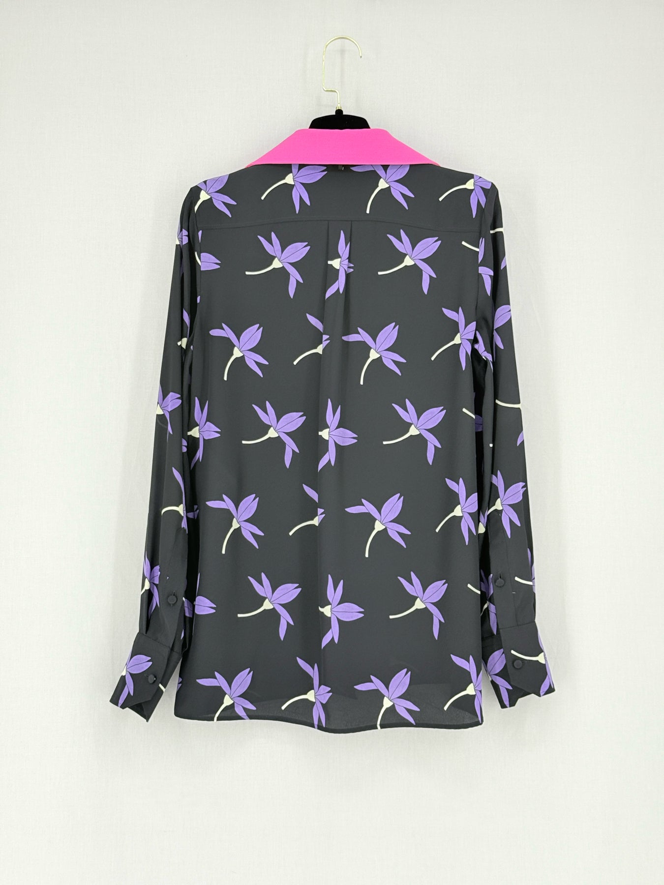 VALENTINO Black & Purple Size US 2/4 Outfit Set