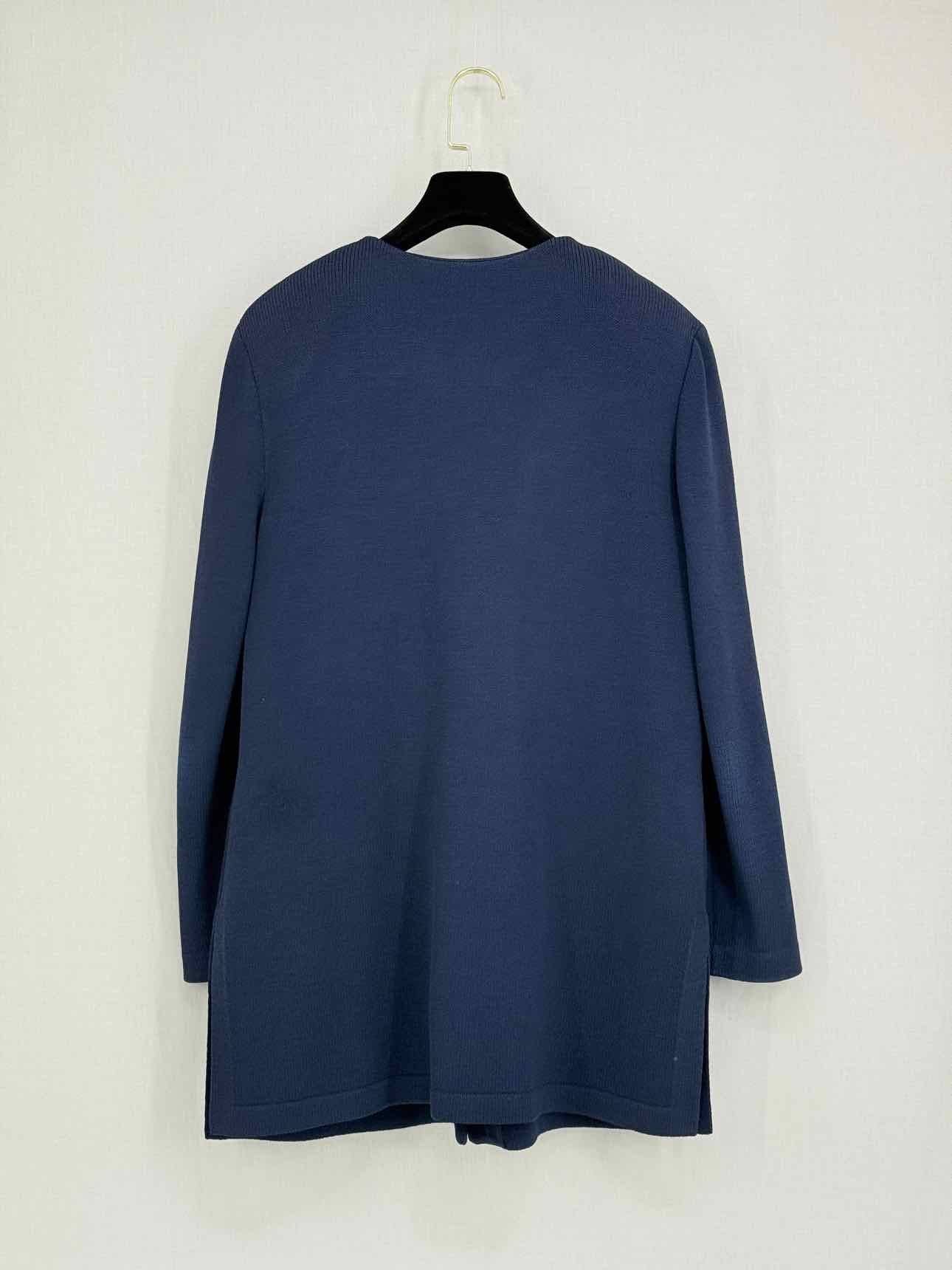 ST. JOHN BASICS Navy Blue Size Small Jacket