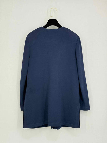 ST. JOHN BASICS Navy Blue Size Small Jacket