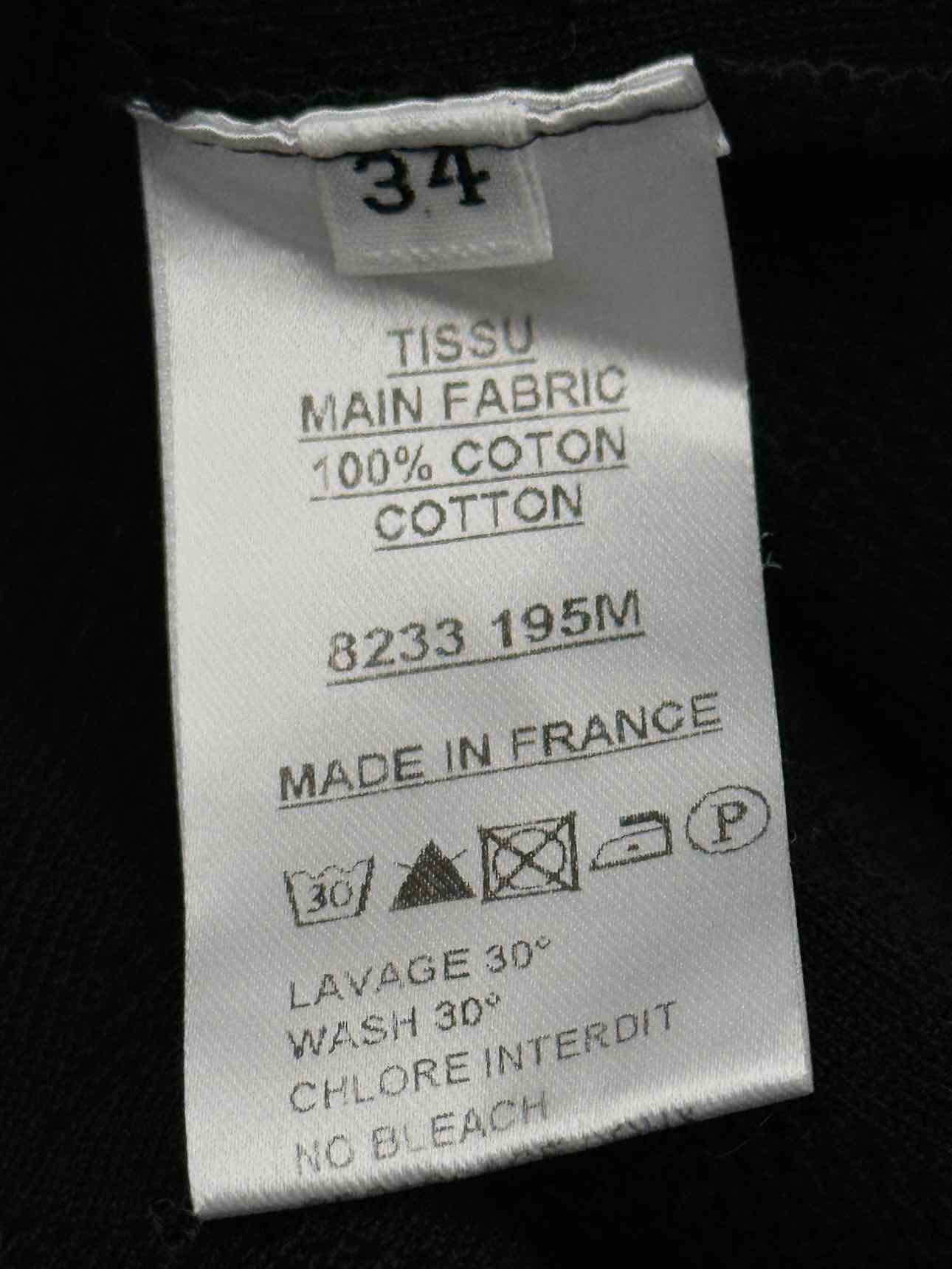 BALMAIN Black Size US 2 Short Dress