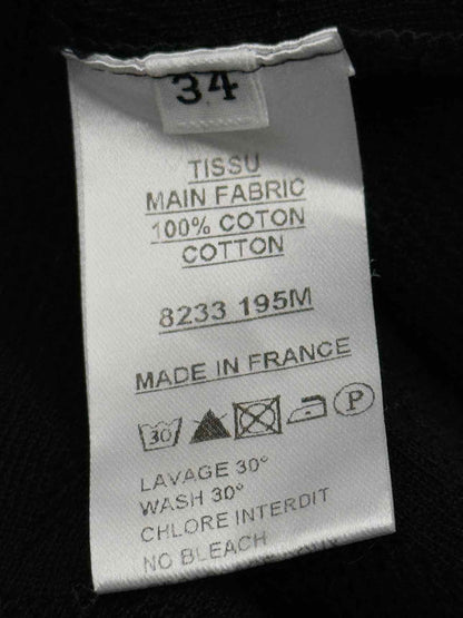 BALMAIN Black Size US 2 Short Dress