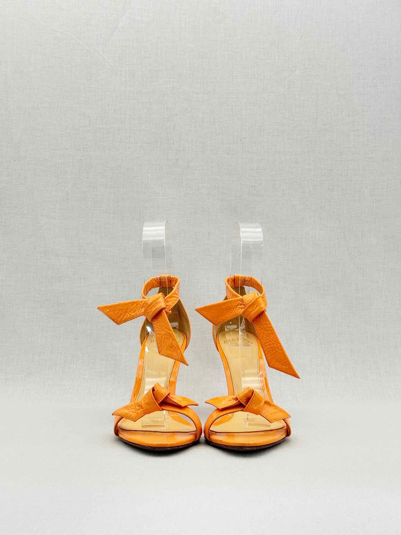 ALEXANDER BIRMAN Orange Size EU 38.5 Heeled Sandals