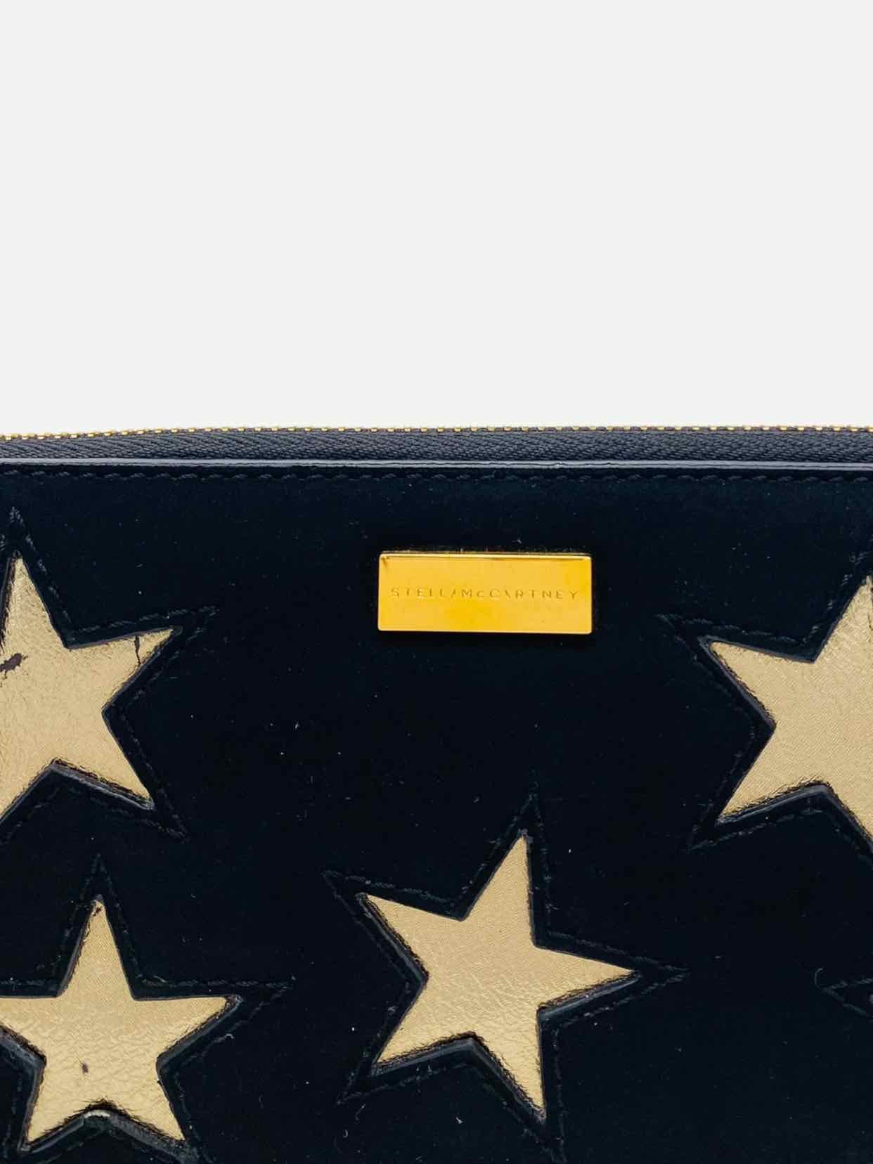 STELLA MCCARTNEY Black Continental Wallet