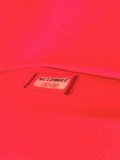 CHANEL 2.55 Reissue Yellow Chevron Shoulder Bag