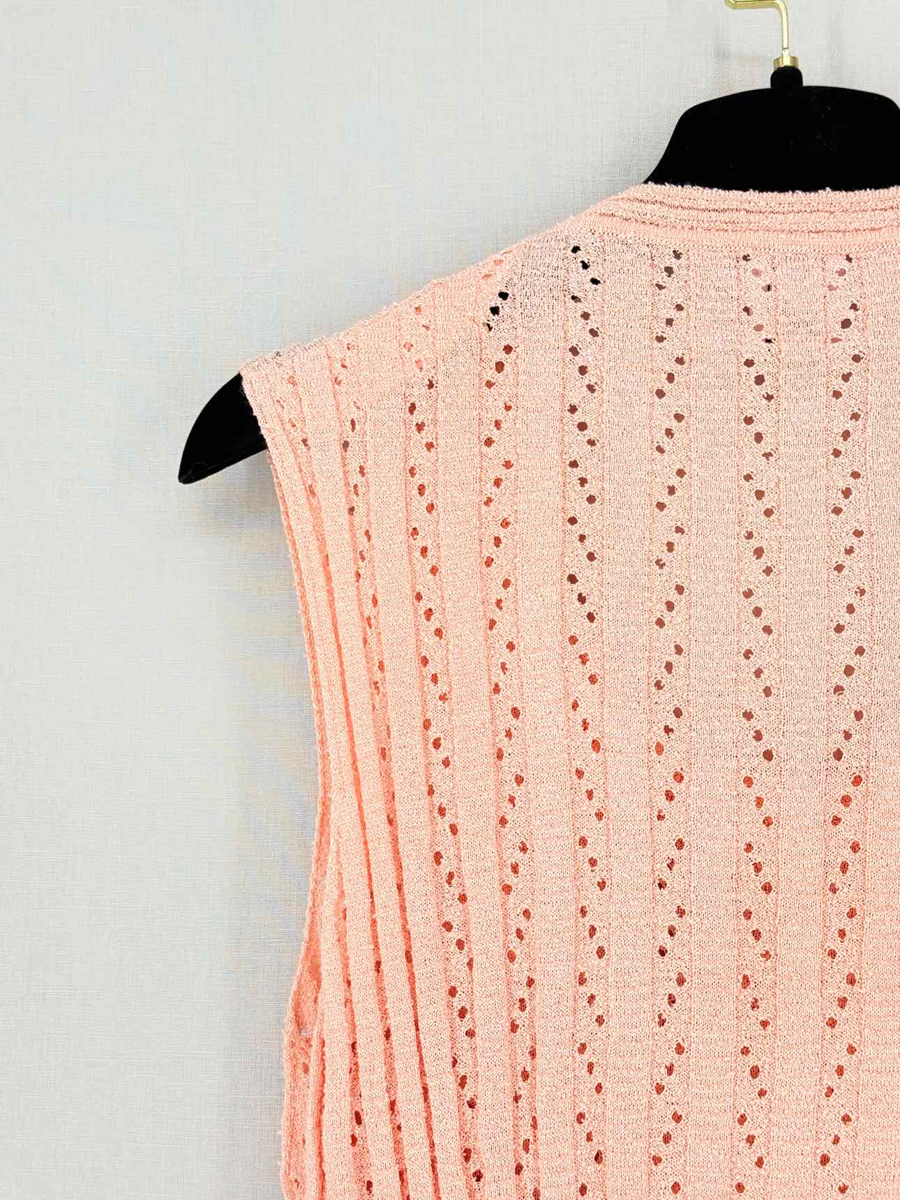 M MISSONI Peach Wavy Size US 8 2 PC Top