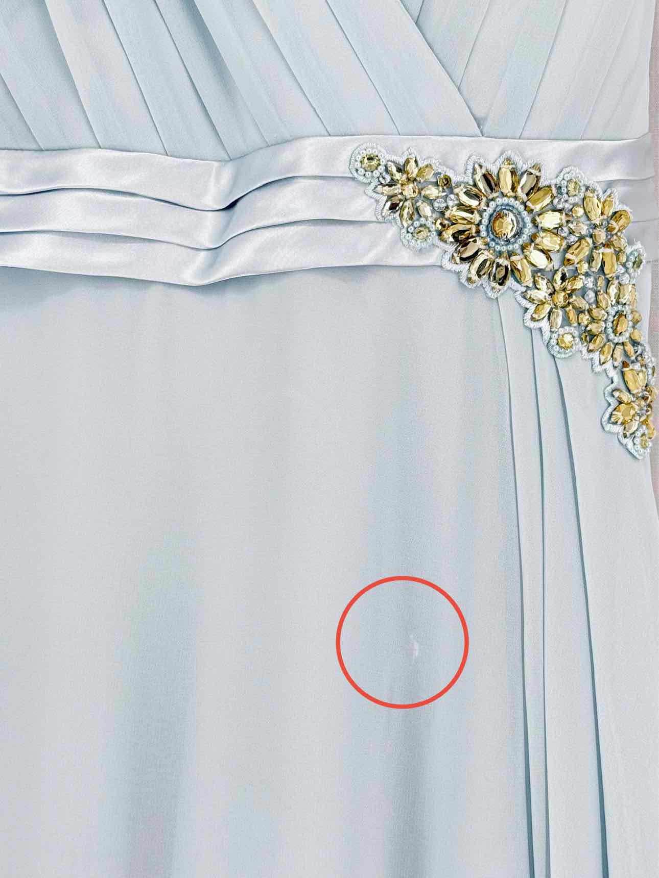 JENNY PACKHAM Light Blue Size US 10 Long Dress