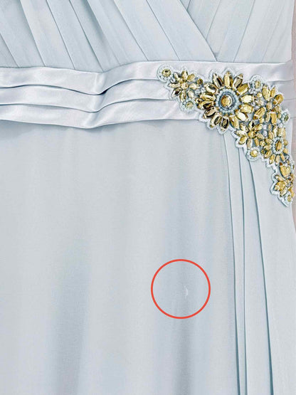 JENNY PACKHAM Light Blue Size US 10 Long Dress