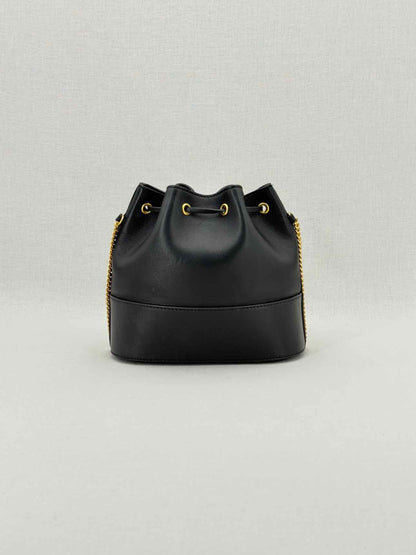 VALENTINO GARAVANI VLogo Black Bucket Bag