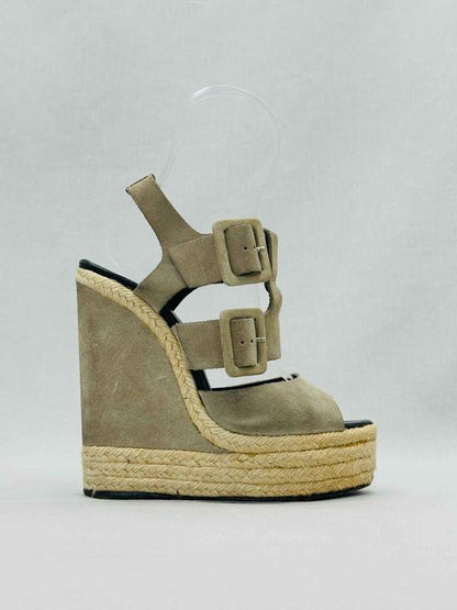 PIERRE HARDY Espadrille Grey Size EU 39 Wedges