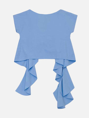 LEAL DACARETT Cartagena Blue Size US 2 Top