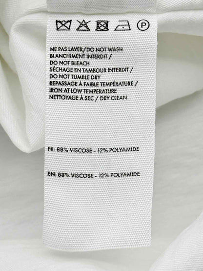 JACQUEMUS Bahia White Size US 2 Short Dress