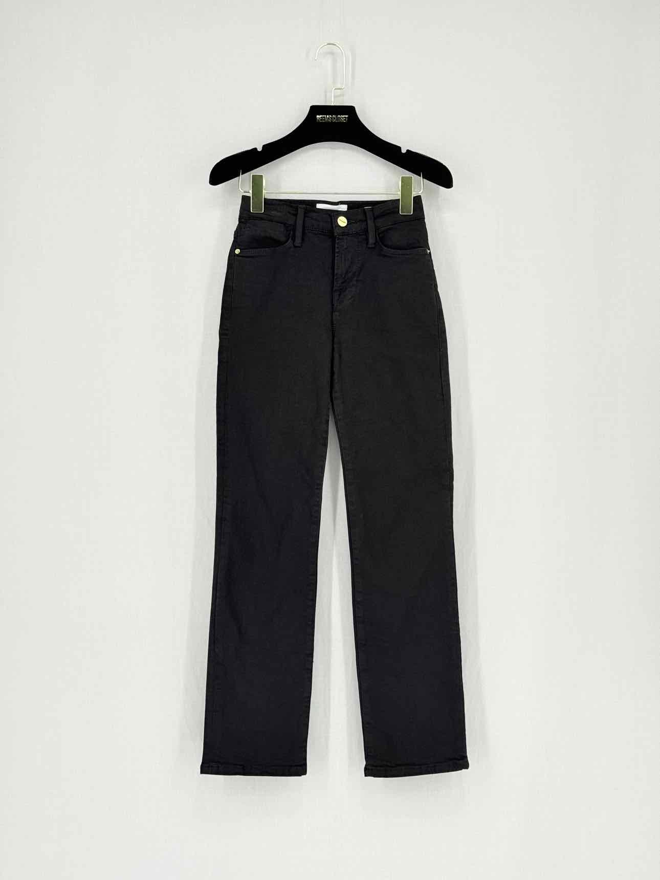 FRAME Black Size 23 Jeans
