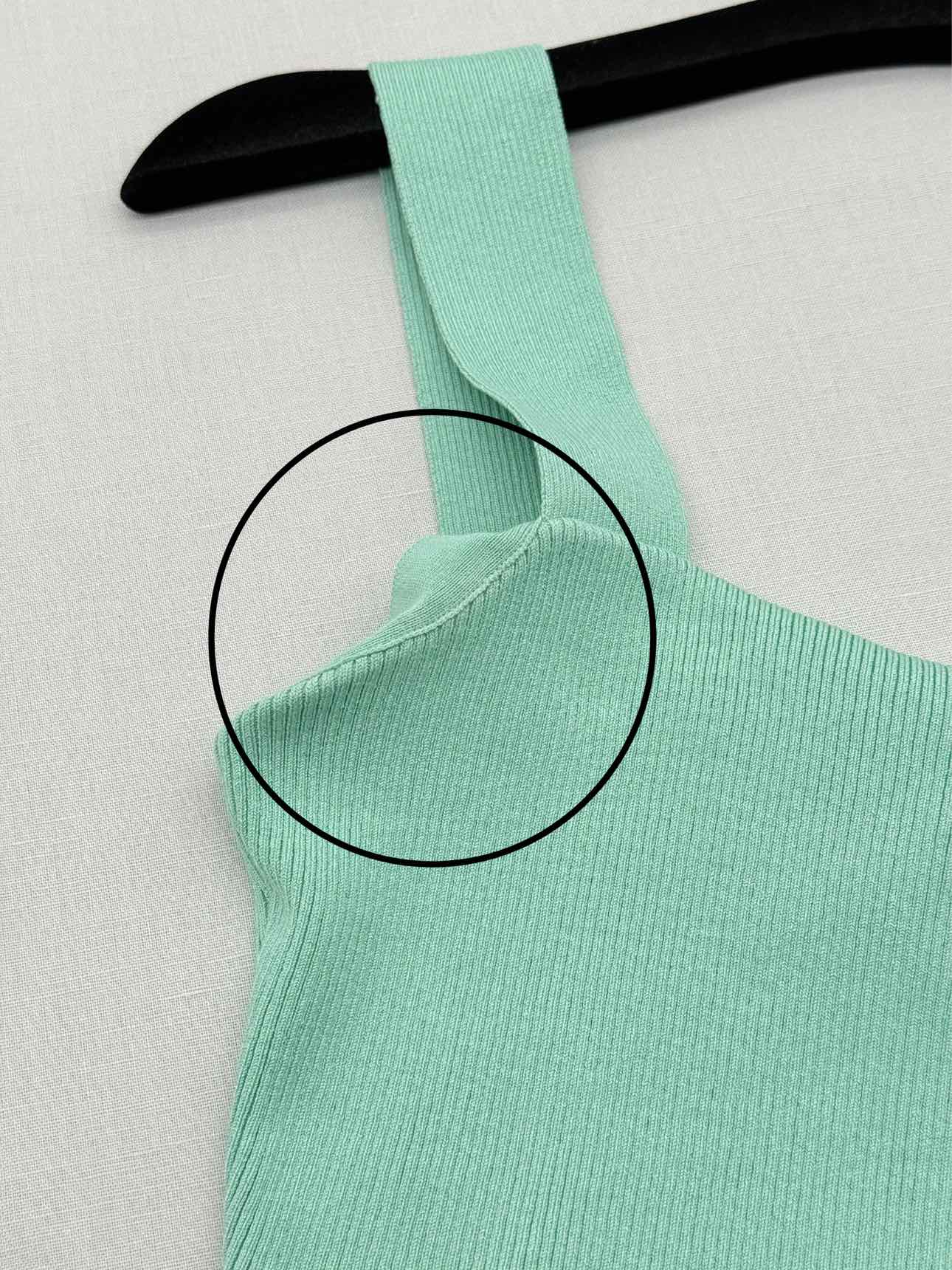 OSCAR DE LA RENTA Spring 2022 Green Size Medium Top