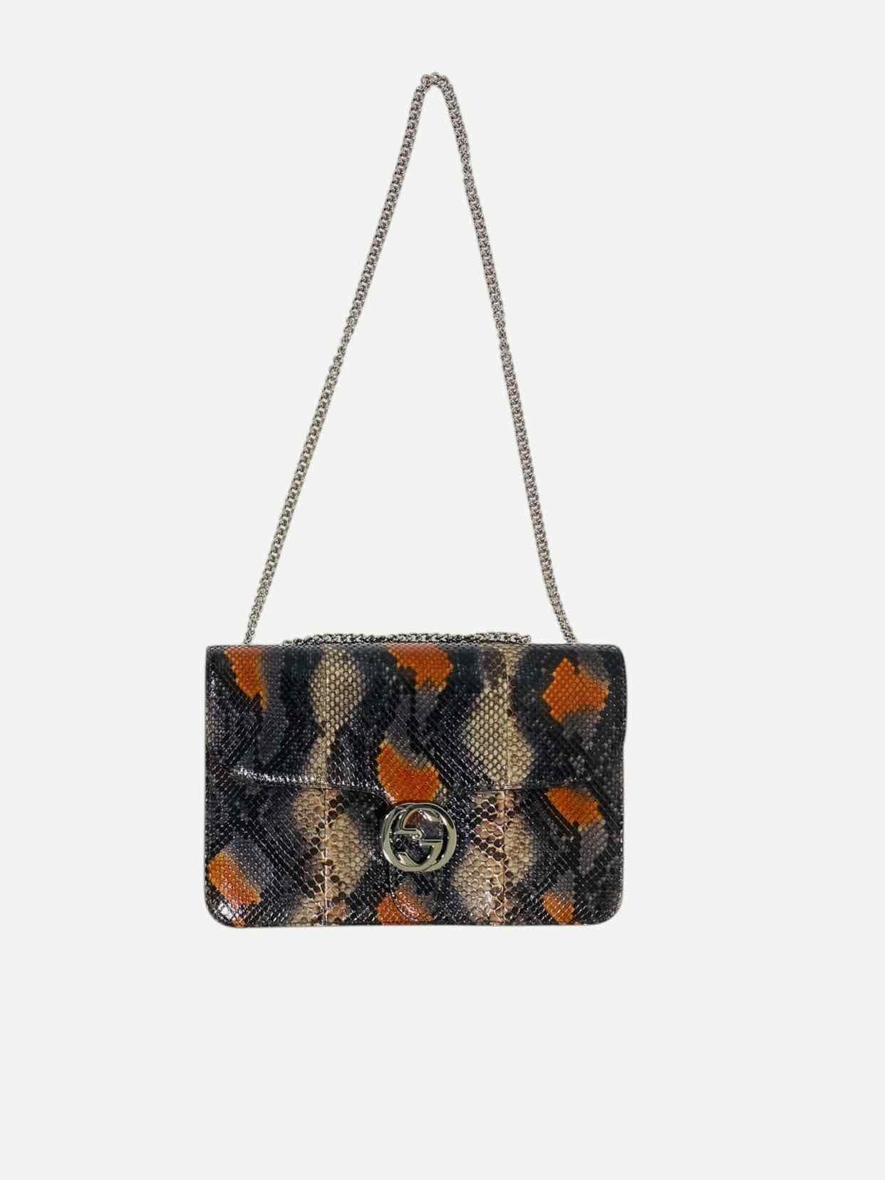 GUCCI Interlocking GG Multicolor Shoulder Bag