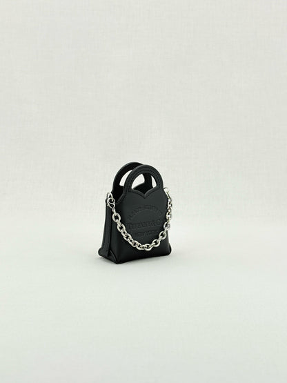 TIFFANY & CO Return To Tiffany Black Bag Charm