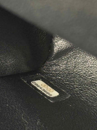 CHANEL In The City Black Quilted Top Handle