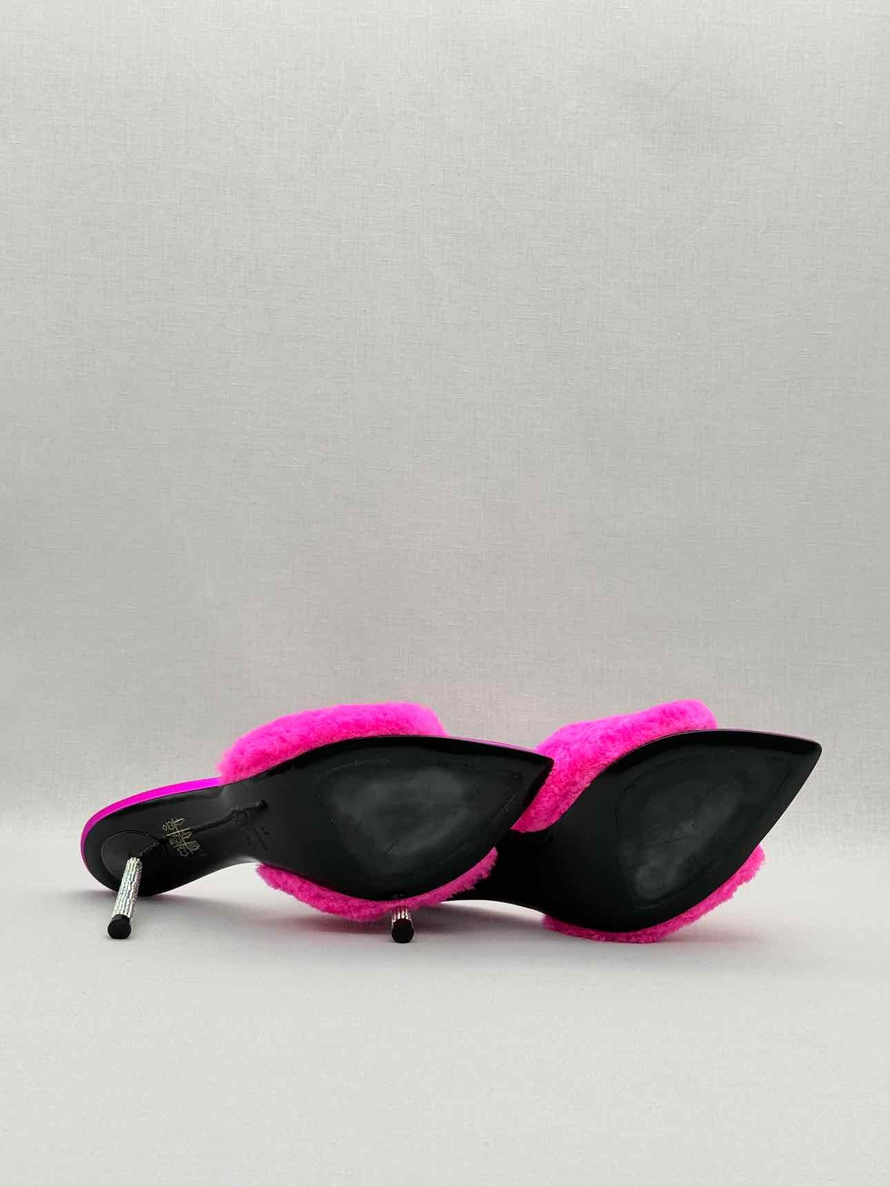 LE SILLA Pink Embellished heels Size EU 41 Mules