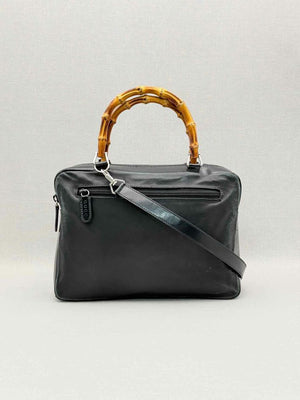 GUCCI Vintage Black Top Handle