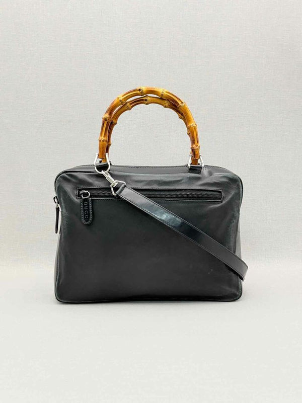 GUCCI Vintage Black Top Handle