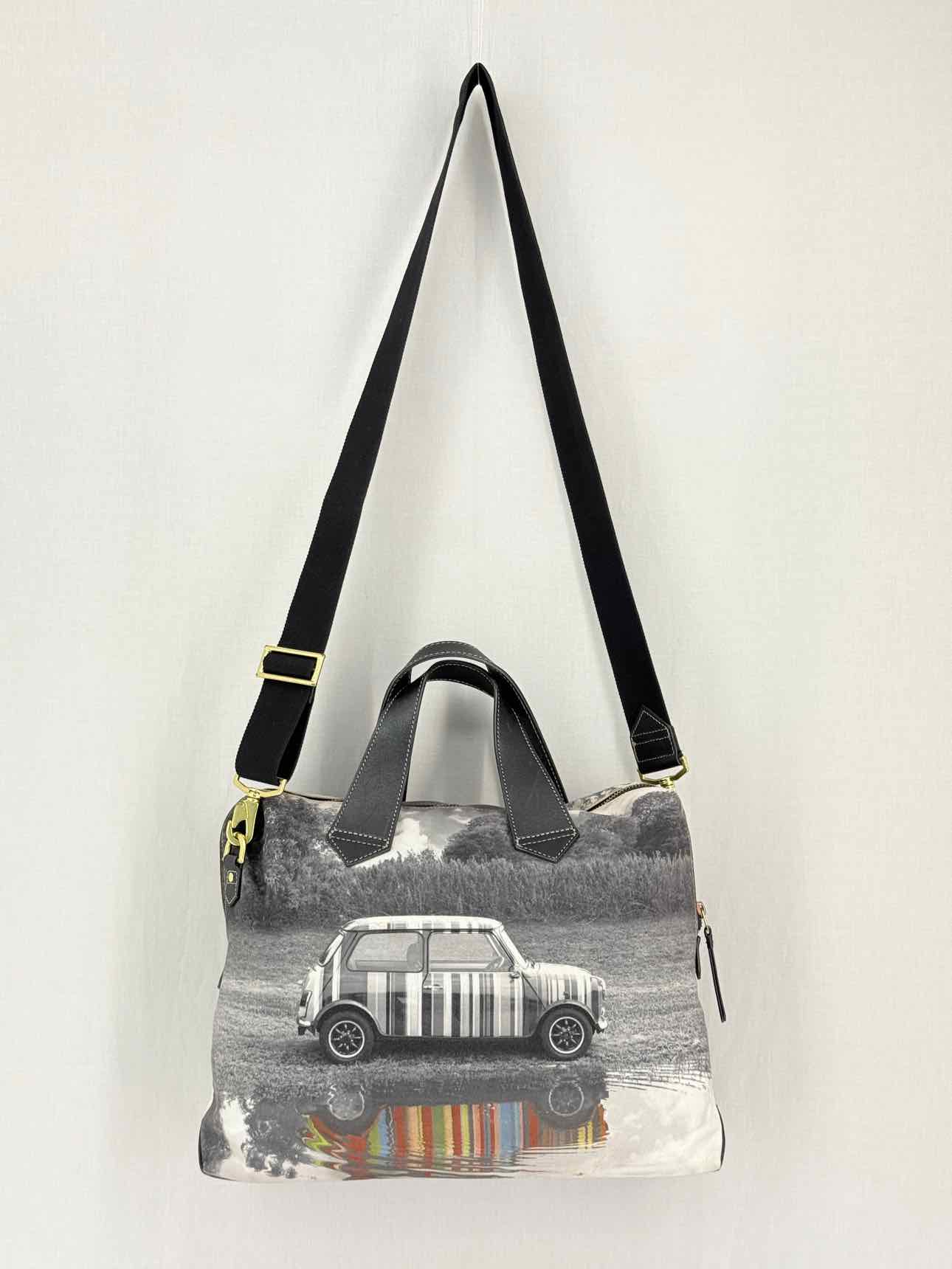 PAUL SMITH Carry on Grey Multicolor Top Handle