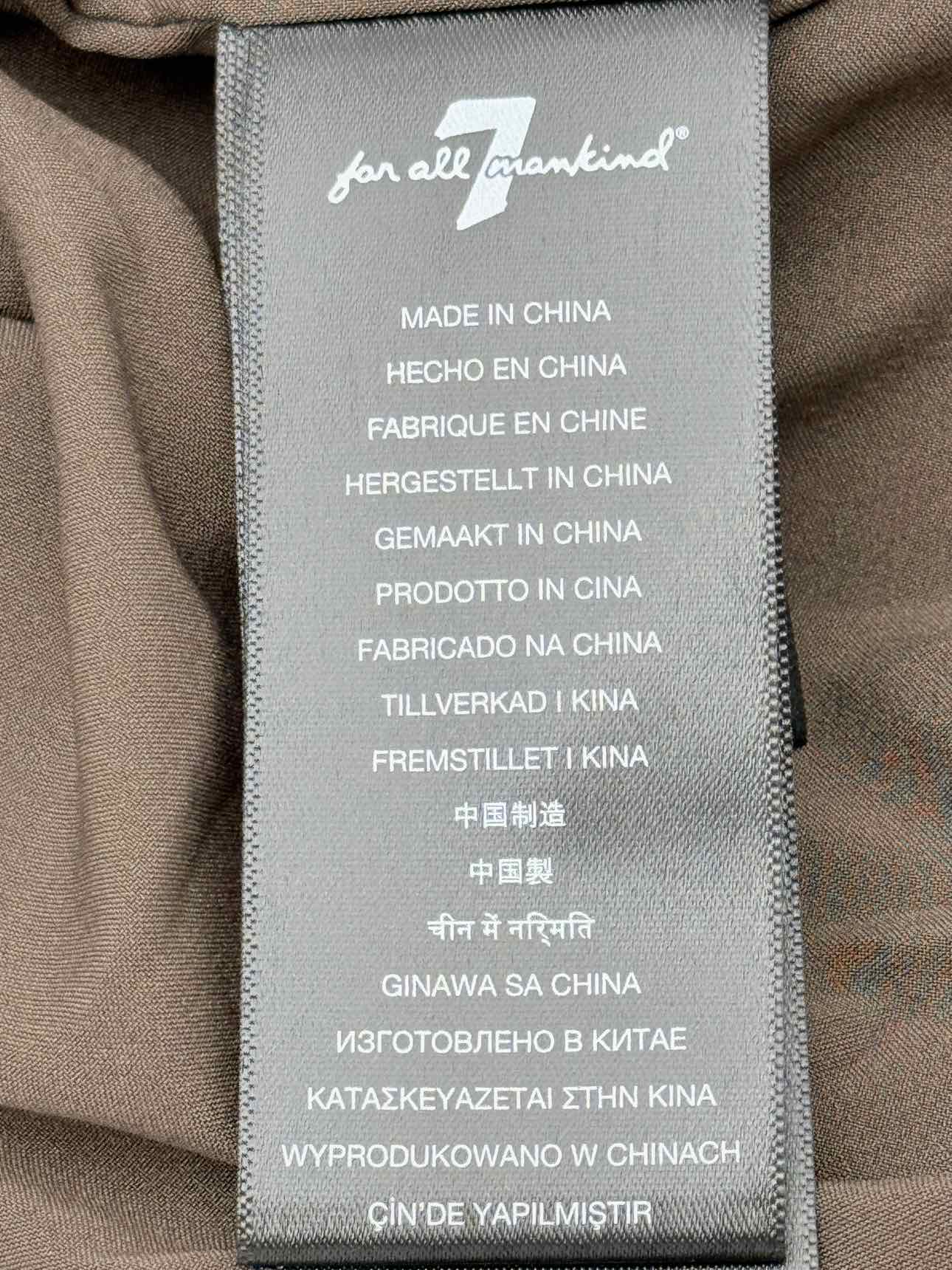 7 FOR ALL MANKIND Khaki Size Medium Outfit Set