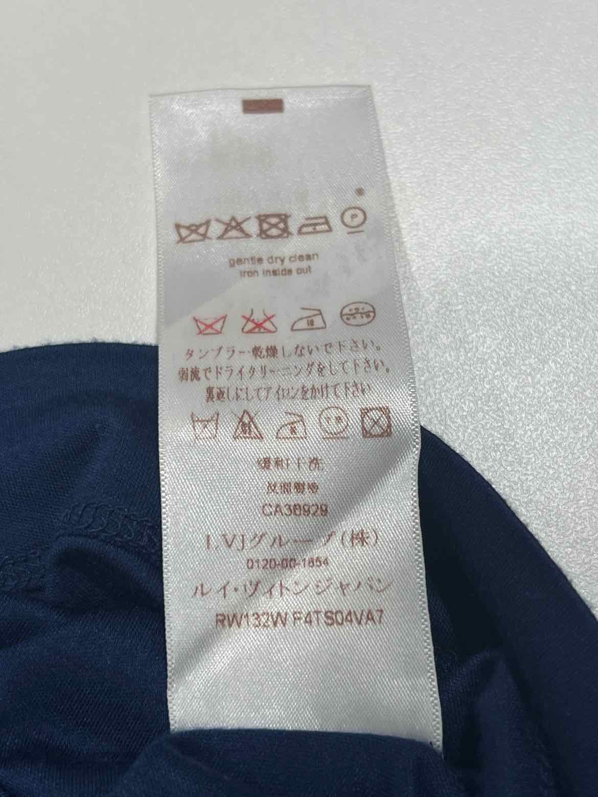 LOUIS VUITTON Loose Fit Blue Size Medium T-shirt
