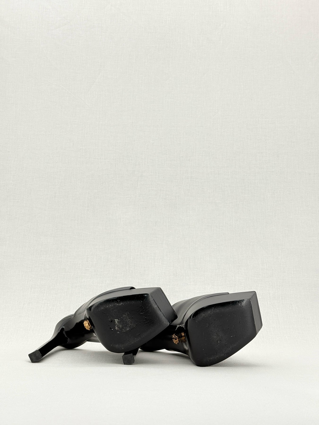 VERSACE La Medusa Black Size EU 37 Mules