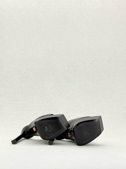 VERSACE La Medusa Black Size EU 37 Mules