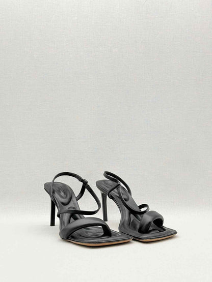 JACQUEMUS Les Limone Black Size EU 36 Heeled Sandals