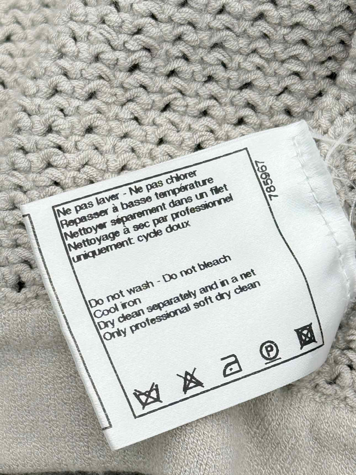CHANEL Resort 2009 Beige Size US 10 Long Cardigan