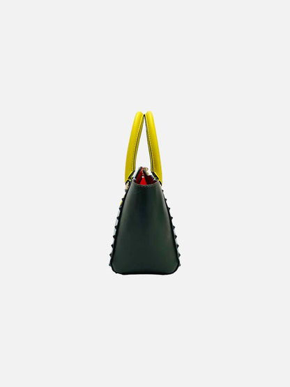 VALENTINO Rockstud Tricolor Tote Bag