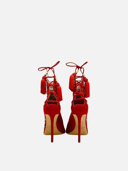 ELISABETTA FRANCHI Red Ankle Boots 37