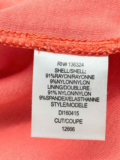 HALSTON Orange Size US 4 Long Dress