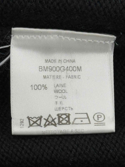 GIVENCHY Black Logo Print Size Small Sweater