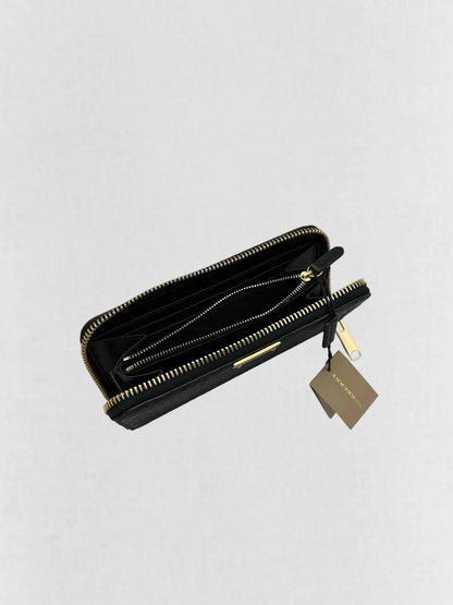 BURBERRY Black Continental Wallet