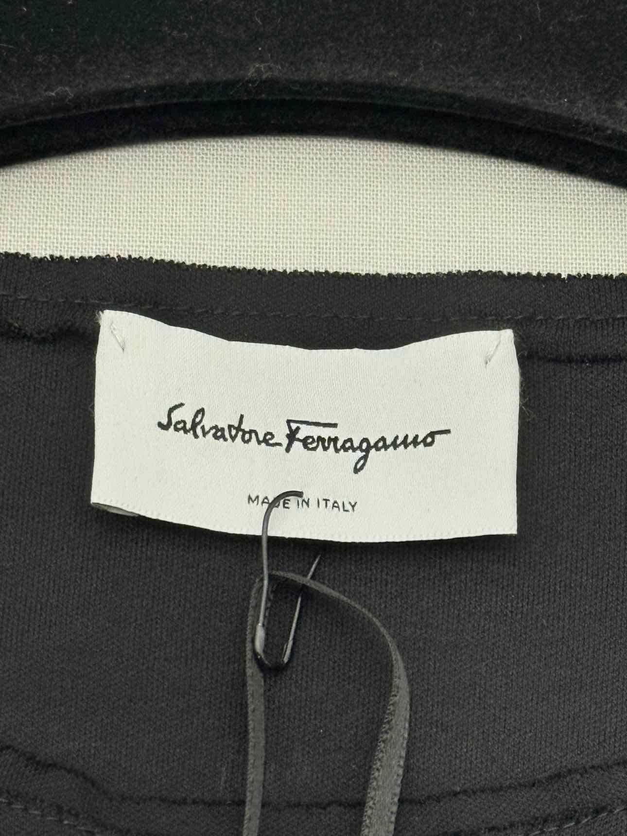 SALVATORE FERRAGAMO Black Size Large Top