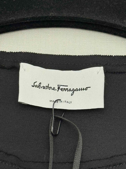 SALVATORE FERRAGAMO Black Size Large Top