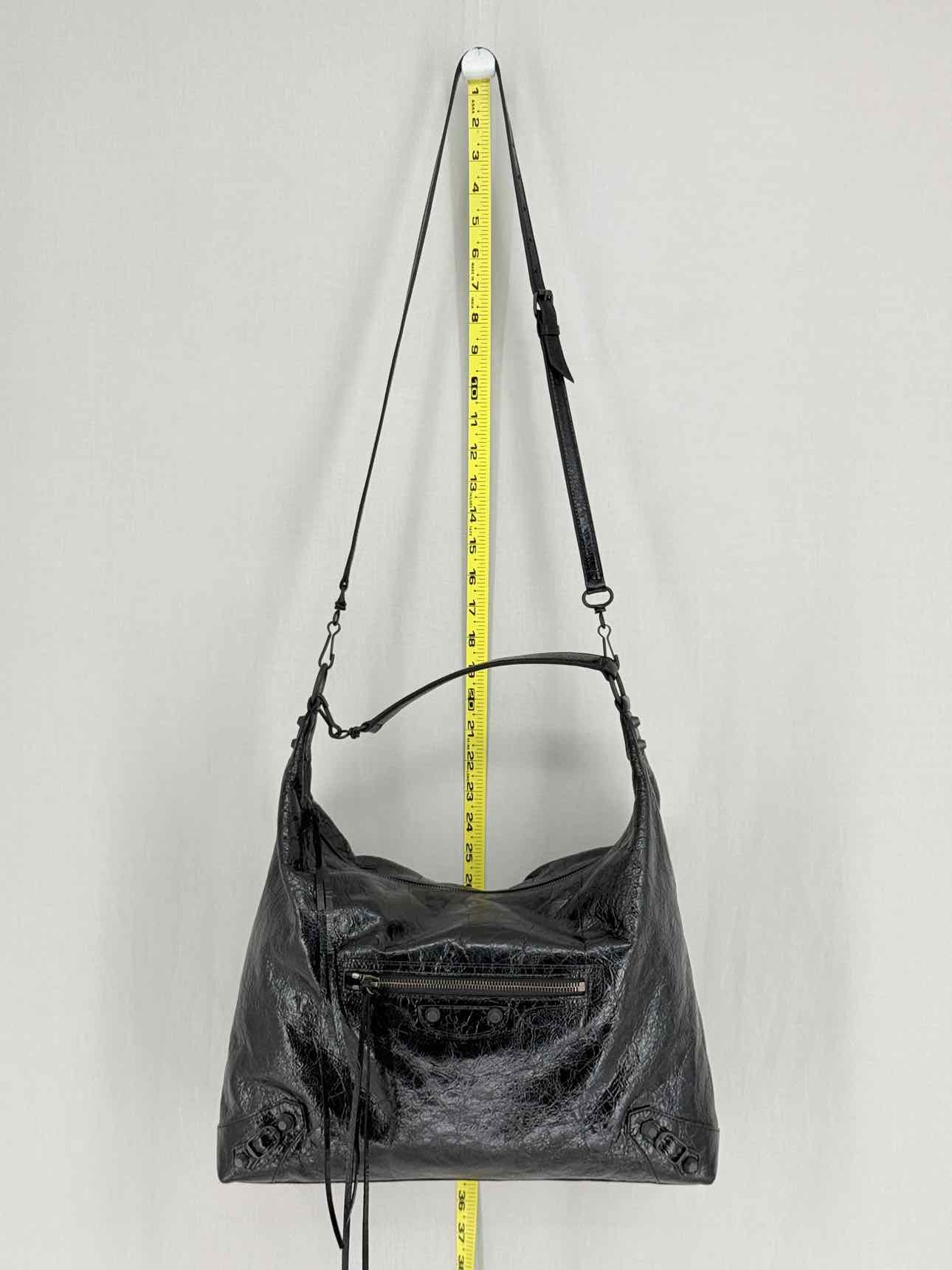 BALENCIAGA Le City Black Shoulder Bag