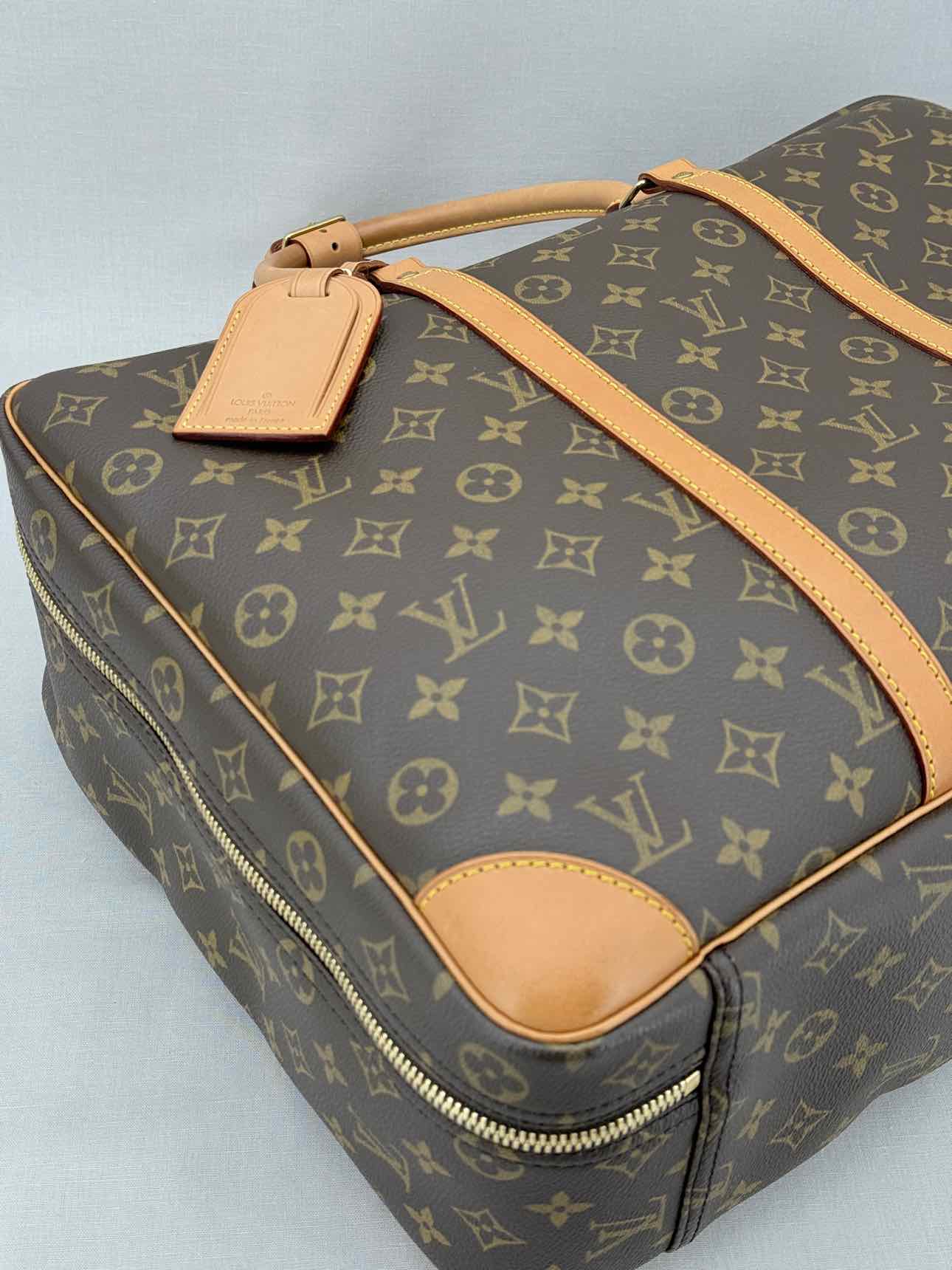 LOUIS VUITTON Sirius Brown Monogram Top Handle