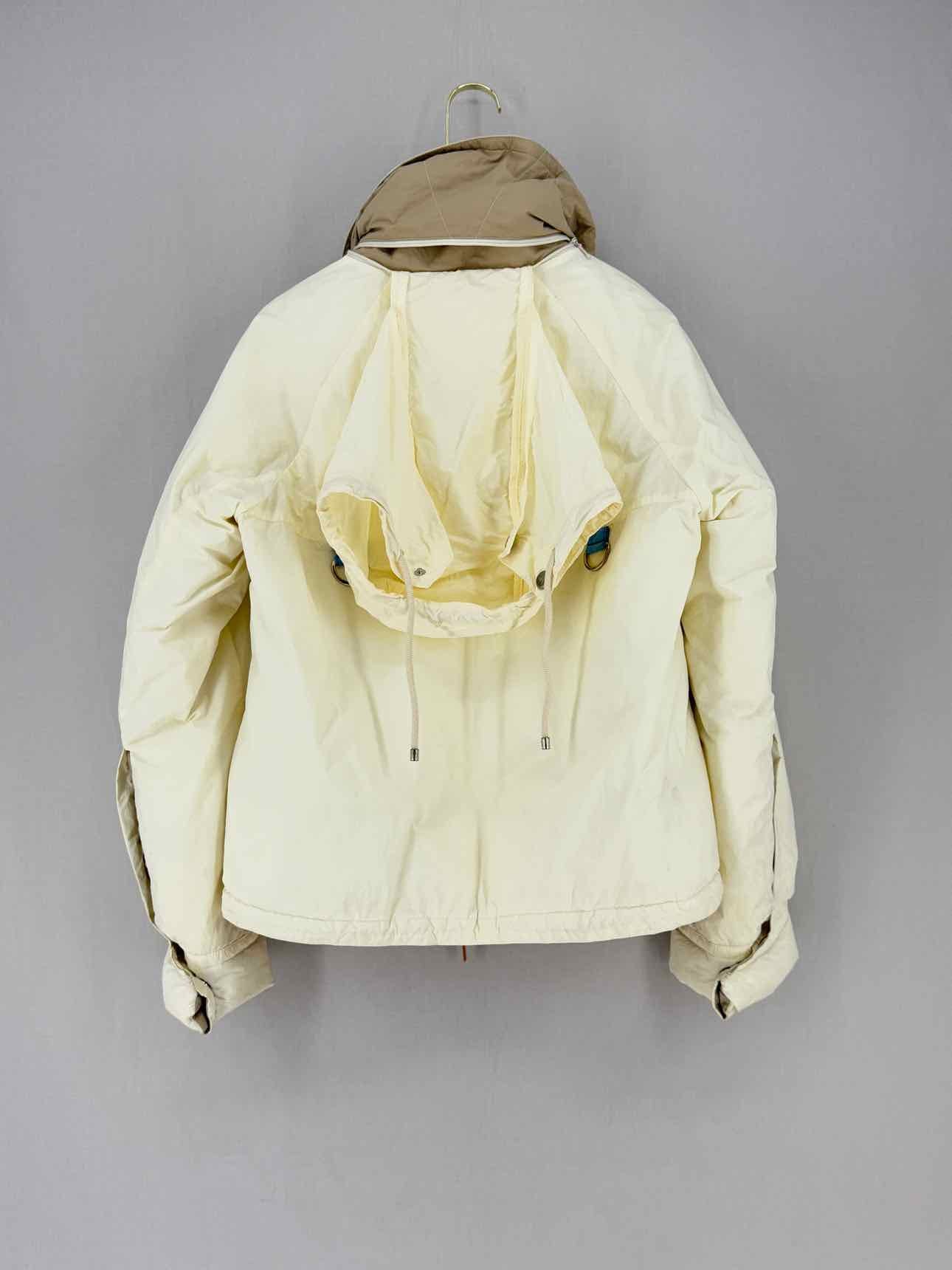 MONCLER Reisa Off-white Size Medium Jacket