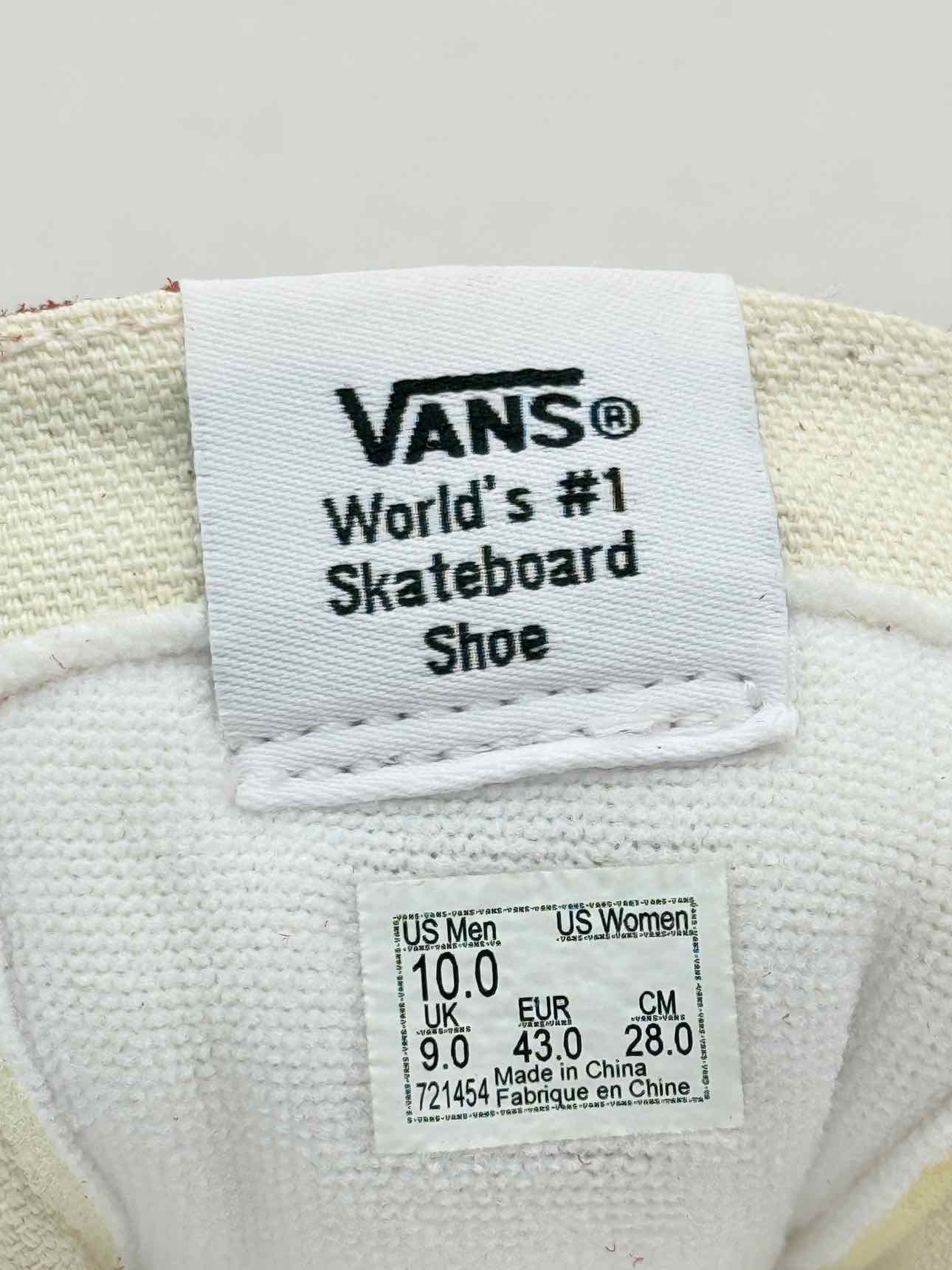 VANS Sk8-Hi Reissue Red Multicolor Size EU 43 Sneakers